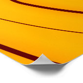 Houttextuur, lineaire abstractie backaardabstrac poster (Hoek)