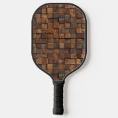 houttextuur pickleball paddle (Achterkant)