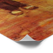 Houtverkoop door Vincent van Gogh Poster (Hoek)