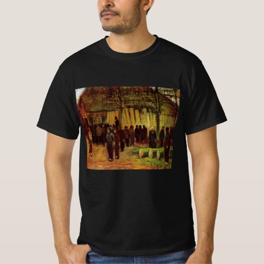 Houtverkoop door Vincent van Gogh T-shirt (Voorkant)