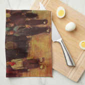 Houtverkoop door Vincent van Gogh Theedoek (Quarter Fold)