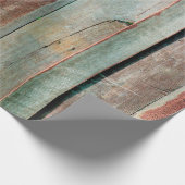 houtwand in  kleurstof, gerijpt, achtergrond cadeaupapier (Hoek)