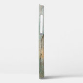 houtwand in  kleurstof, gerijpt, achtergrond Case-Mate iPhone case (Achterkant / Links)