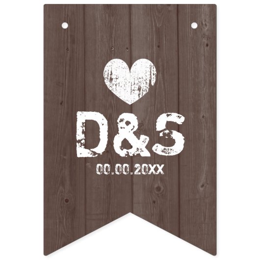  houtwaren, huwelijksvlaggen vlaggetjes (Tweede vlag)