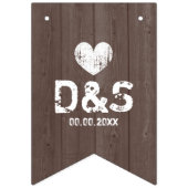 houtwaren, huwelijksvlaggen vlaggetjes (Eerste vlag)