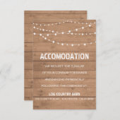 Houtwaren, taarten en touwlantaarns informatiekaartje (Voorkant / Achterkant)