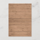 Houtwaren, taarten en touwlantaarns informatiekaartje (Achterkant)