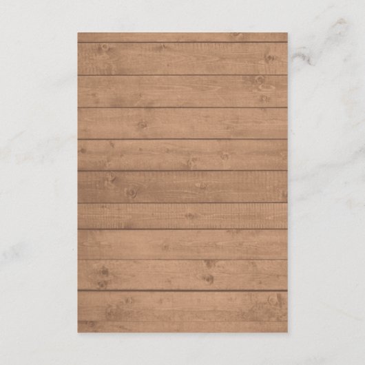 Houtwaren, taarten en touwlantaarns informatiekaartje (Achterkant)