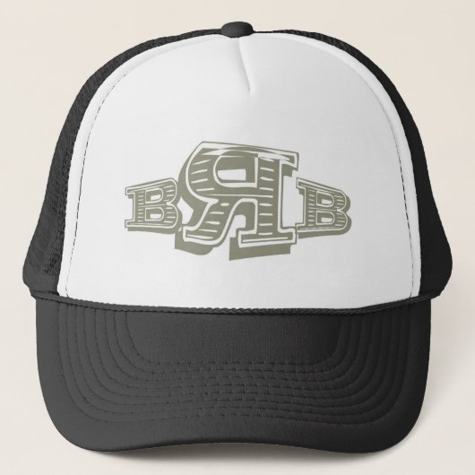houtwedstrijder trucker pet (Voorkant)
