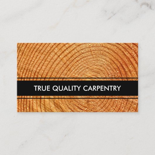 Houtwerk Carpenter Design Visitekaartje (Voorkant)