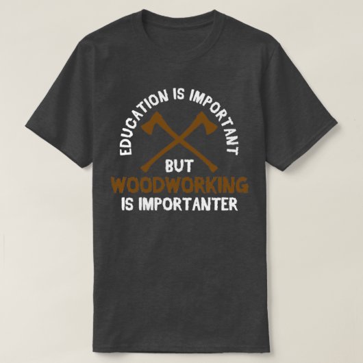 Houtwerk T-shirt (Design voorkant)