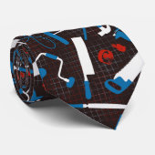 Houtwerk, timmerwerk stropdas (Opgerold)