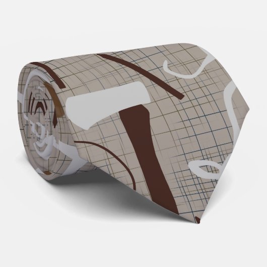 Houtwerk, timmerwerk stropdas (Opgerold)