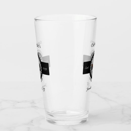Houtwerk Zag Blade Plane Drinkware Pint Bier Glas (Links)