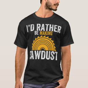 Houtwerkdier 8e verjaardag meisje t-shirt