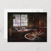 Houtwerker - de kruiperwinkel briefkaart (Voorkant / Achterkant)