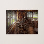 Houtwerker - De kunst van het lachen Legpuzzel (Horizontaal)