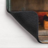 Houtwerker - Gereedschap van kastanjemaker Muismat (Hoek)