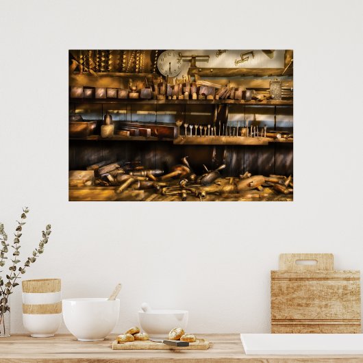 Houtwerker - Planes & Augers Poster (Keuken)