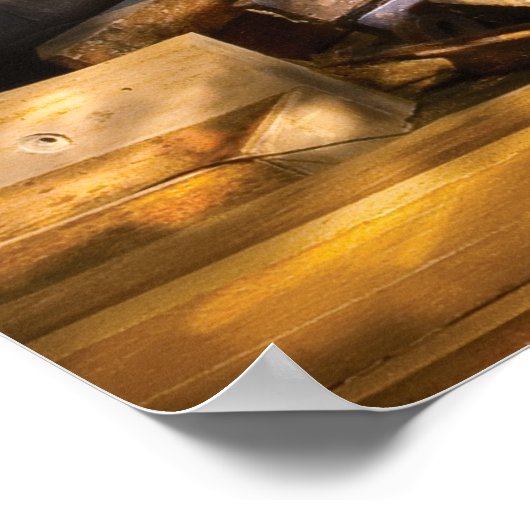 Houtwerker - Planes & Augers Poster (Hoek)