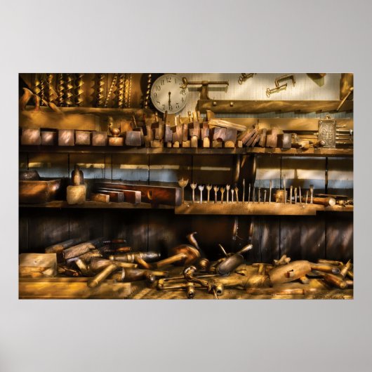 Houtwerker - Planes & Augers Poster (Voorkant)