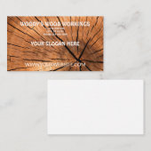 Houtwerkingen Visitekaartje (Voorkant / Achterkant)