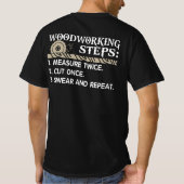 Houtwerktrappen T-shirt (Achterkant)