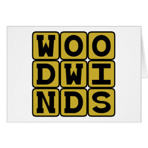 Houtwinden, muziekinstrumenten