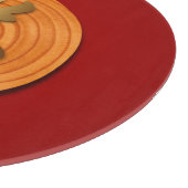 Houtwit Ram Chinese jaar dierentuin R1 snijraad Snijplank (Hoek)