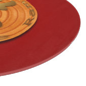 Houtwit Ram Chinese jaar dierentuin R2 snijraad Snijplank (Hoek)