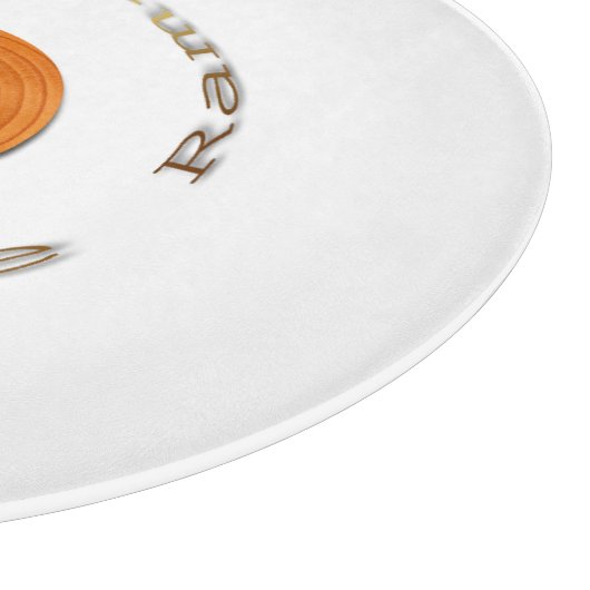 Houtwit Ram Chinese jaar dierentuin R3 snijraad Snijplank (Hoek)