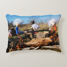 Houtzagerij van de Fubby's. Accent Kussen