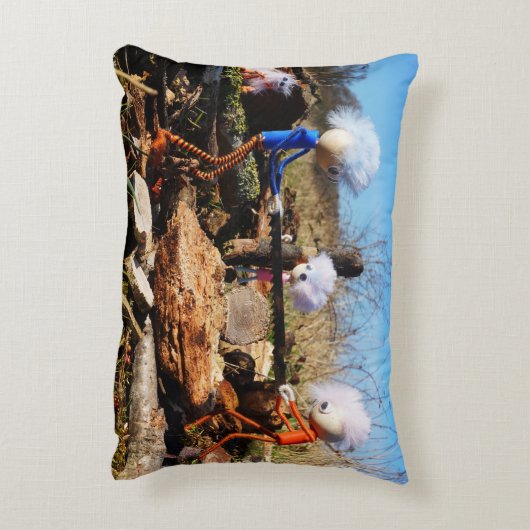 Houtzagerij van de Fubby's. Accent Kussen (Achterkant (Verticaal))