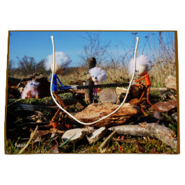 Houtzagerij van de Fubby's. Groot Cadeauzakje