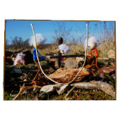 Houtzagerij van de Fubby's. Groot Cadeauzakje (Achterkant)