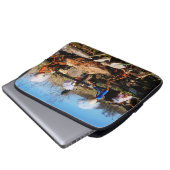 Houtzagerij van de Fubby's. Laptop Sleeve (Voorkant onderkant)