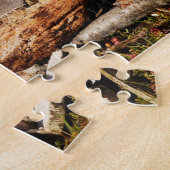 Houtzagerij van de Fubby's. Legpuzzel (Zijkant)