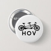 HOV Tandem Bicycle Ronde Button 5,7 Cm (Voorkant /achterkant)