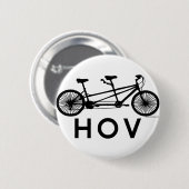 HOV Tandem Bicycle Ronde Button 5,7 Cm (Voorkant /achterkant)