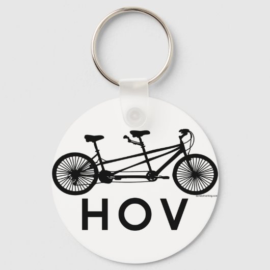 HOV Tandem Bicycle Sleutelhanger (Voorkant)