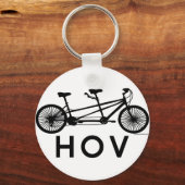 HOV Tandem Bicycle Sleutelhanger (Voorkant)