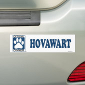 Hovawart Blue Bumpersticker (Op auto)