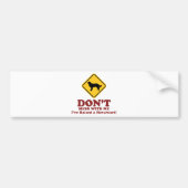 Hovawart Bumpersticker (Voorkant)