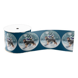 Hovawart Christmas Grosgrain Lint