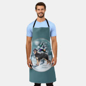 Hovawart Christmas Schort (Gedragen)