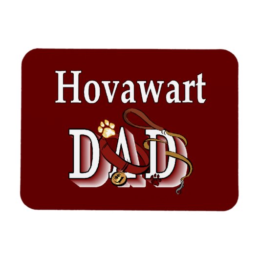 Hovawart DAD Magneet (Horizontaal)