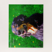 Hovawart Dog. Legpuzzel (Verticaal)