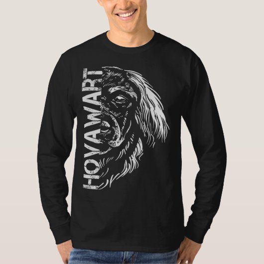 Hovawart Dog T-shirt (Voorkant)