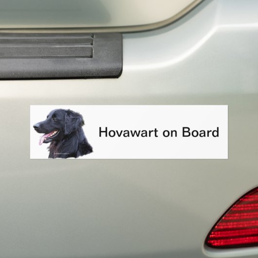 hovawart duct bumpersticker (Op auto)