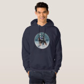 Hovawart kerstcadeautjes hoodie (Voorkant volledig)